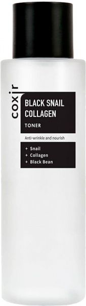 Тонер Coxir для обличчя Black Snail Collagen 150 мл 1 шт.