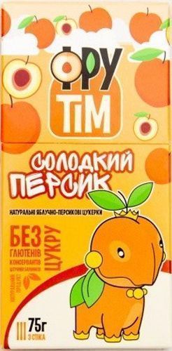 Конфета Фрутім натуральные Сладкий персик 75 г (4820200260099) 