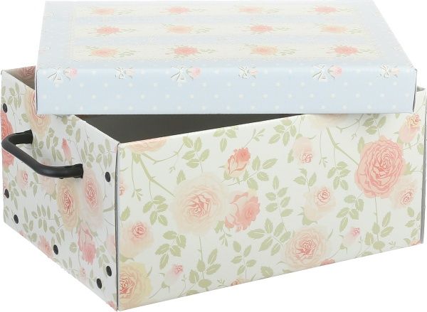 Ящик картонний Miss Space Provenzale 330x250x160 мм блакитний