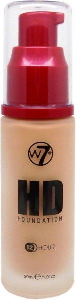 Тональный крем W7 Hd Foundation Natural Beige 30 мл