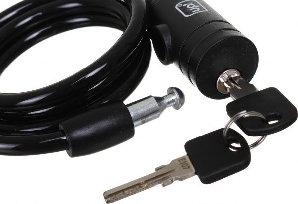 Замок велосипедный UP! (Underprice) FBC108-Bk SS20 черный 