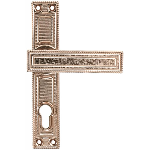 Замок врізний з ручками Мотор Січ ЗВ4-6.111-6 PZ 72 мм бронзовий