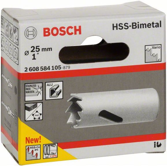 Коронка Bosch Standart HSS Bi-metal 25 мм 2608584105