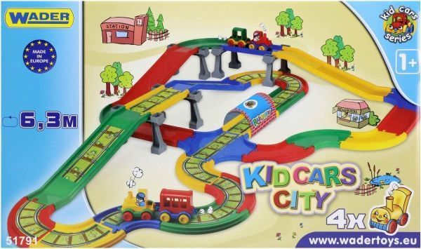 Игровой набор Wader Городок Kid Cars 6,3 м 51791