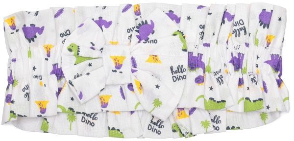 Конверт для новорожденных Динозаврики Home Line демисезон салатово-фиолетовый 155981 