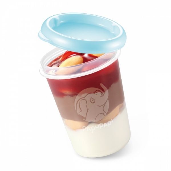 Контейнер Papu Papi 250 мл 2 шт./уп. синій 667672 Tescoma