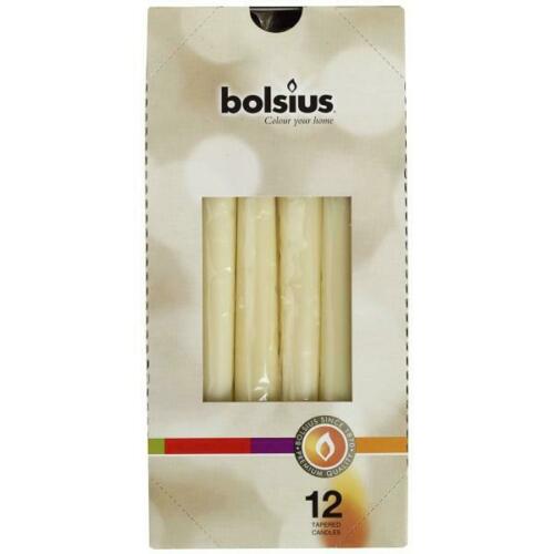 Свічка конусная 245/24 кремова Bolsius