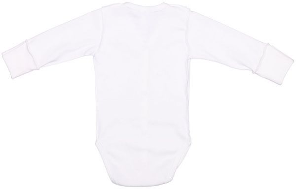 Боди детское унисекс Bambinelli Be Happy Б304-2 р.62 молочный 