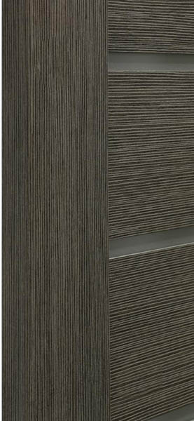 Дверне полотно Dverona 502 ПГО 700 мм дуб сірий