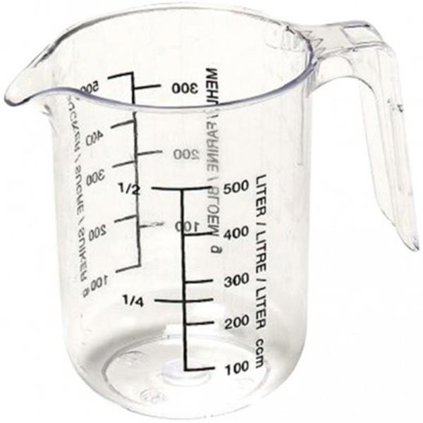 Кружка мерная Testrut пластиковая 500 мл