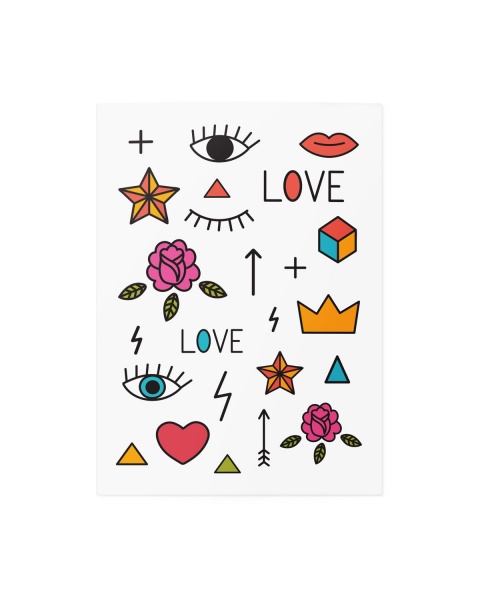 Тату временное TATTon.me Minimalism mix