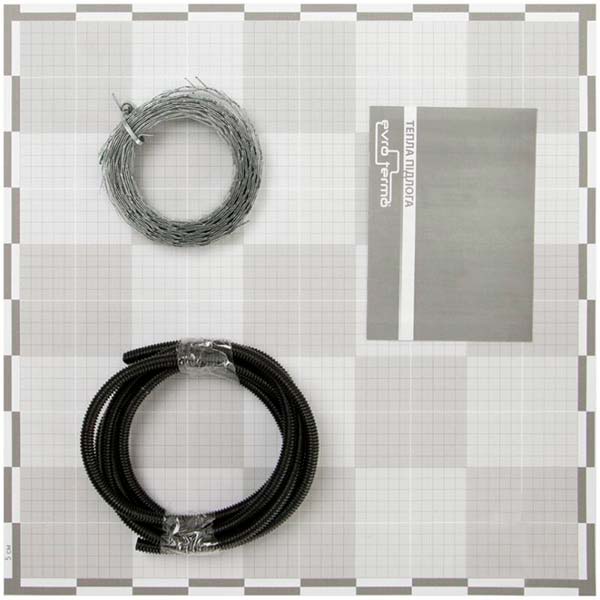 Нагревательный кабель Evro-Termo 1.2-1.5м.кв