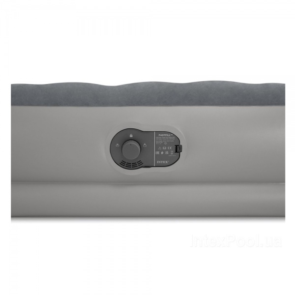 Матрас надувной Intex 191х99 см серый