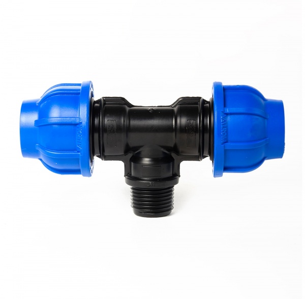 Тройник зажимной переходной ValRom НР D32x3/4