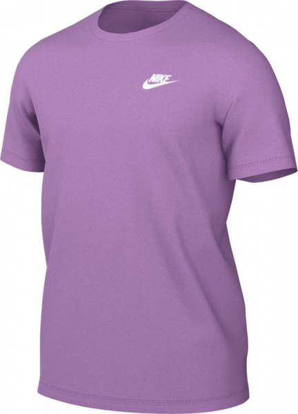 Футболка Nike M NSW CLUB TEE AR4997-532 р.XL фіолетовий