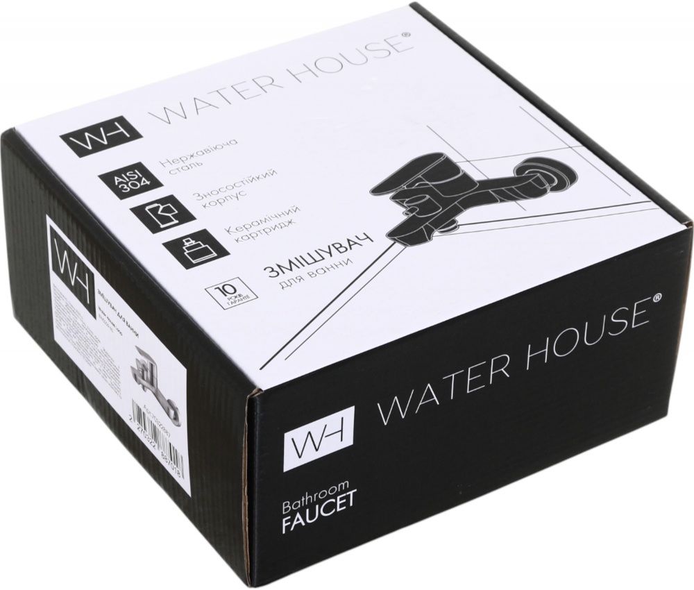 Змішувач для ванни Water House Loop BW0209 сатин