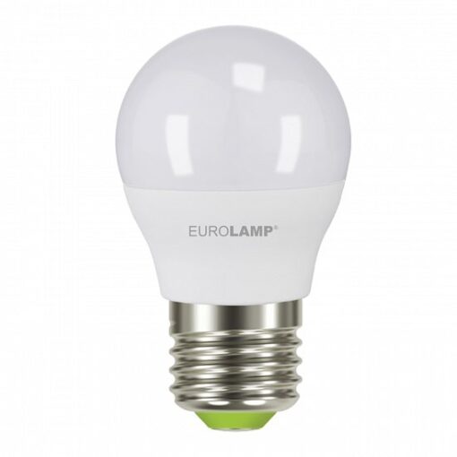 Лампа светодиодная Eurolamp 5 Вт G45 E27 175 В 4000 К LED-G45-05274(P)