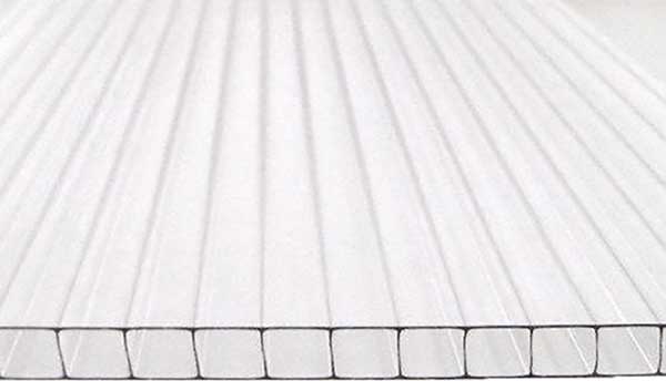 Полікарбонат стільниковий Bauglas 1УФ ПК Bauglas ST Longlife 4 мм 3000x1050 мм прозорий