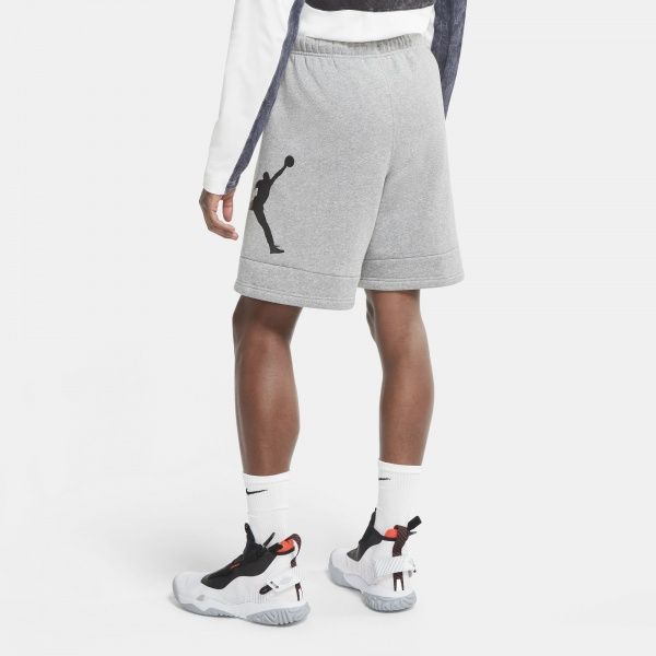 Шорти Nike M J JUMPMAN AIR FLC SHORT CK6707-091 р. L сірий