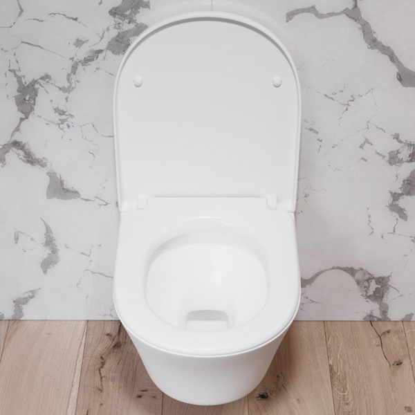 Унитаз подвесной AM.PM C45A1700SC Tender безободковый с сиденьем микролифт