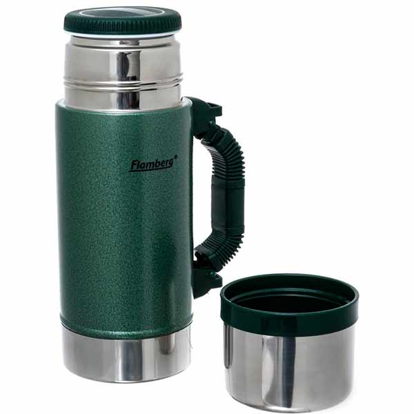 Термос 750 мл зелений VG075 Flamberg