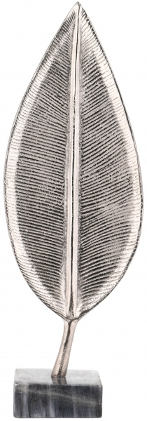 Статуетка листок на підставці 59х20х8 16041 метал