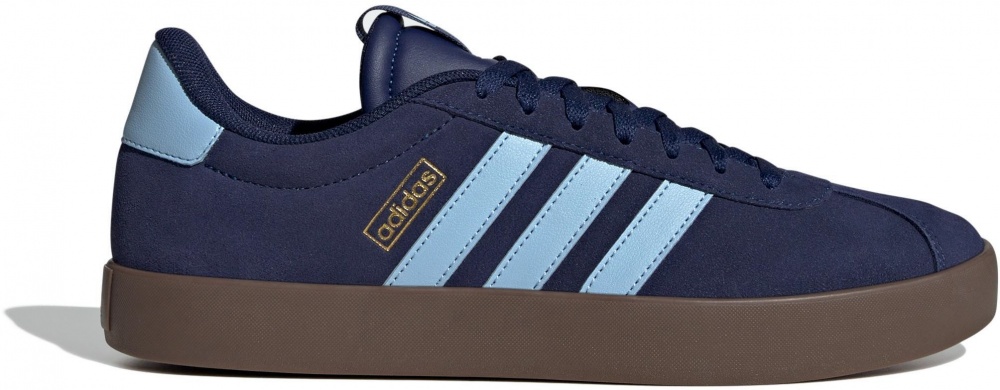 Кросівки чоловічі Adidas VL COURT 3.0 DKBLUE/CLESKY/GOLDMT JP7537 р.42 2/3 блакитні