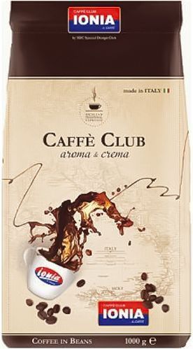 Кофе в зернах Ionia Caffe Club 1 кг 8005883000064 