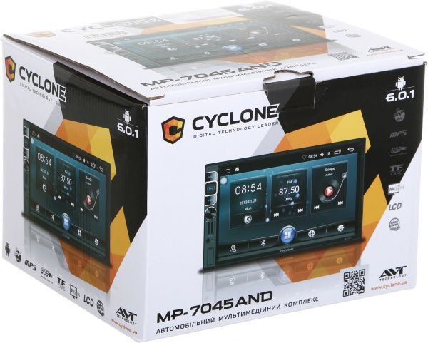 Автомагнітола CYCLONE MP-7045 
