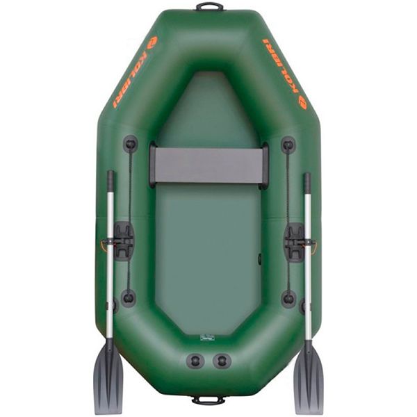 Човен надувний К-220 без пайола зелений