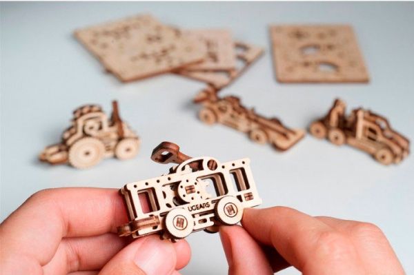 Игровой набор Ukrainian Gears 3D пазл Фиджет Транспорт