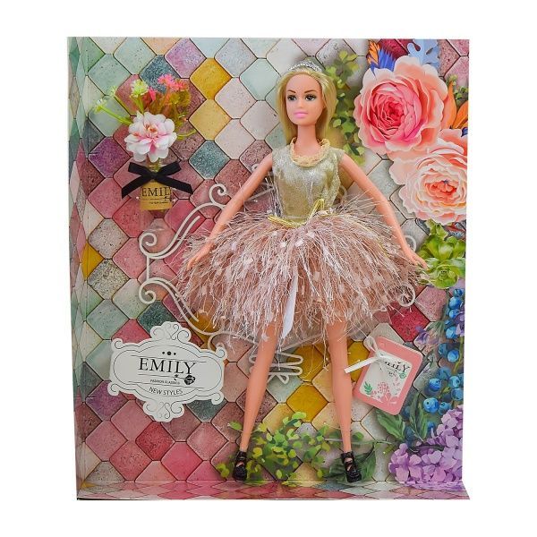 Кукла Shantou Emily с букетом и аксессуарами QJ077B