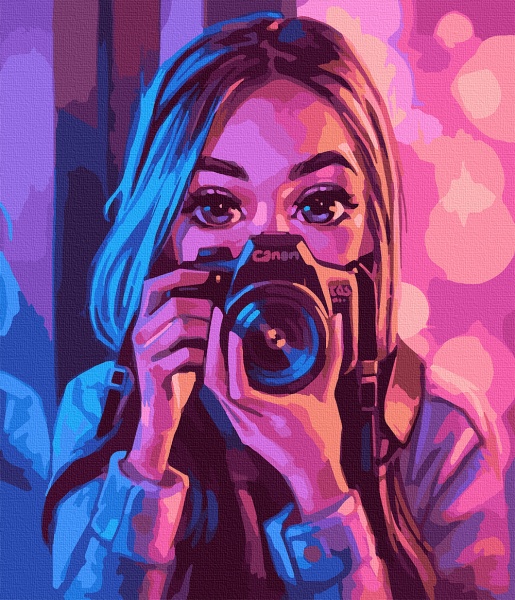 Картина за номерами Погляд митця 10206-AC 40х50 см ArtCraft 