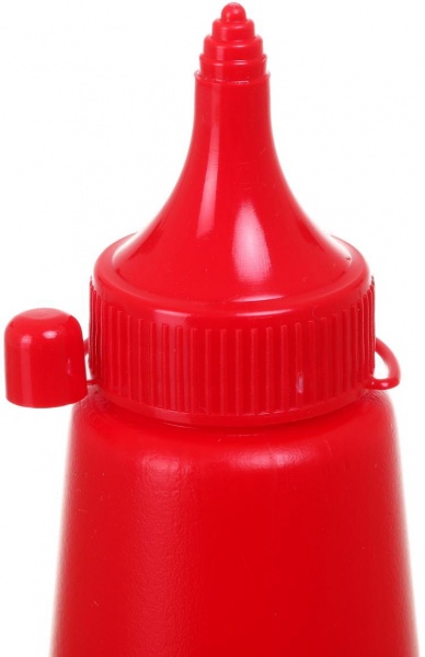 Бутылка для соусов 200 мл красный Origami Horeca