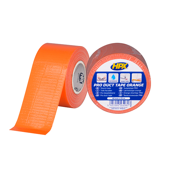 Армована стрічка Duct Tape PRO 48 мм 0,2 мм 25 м помаранчевий