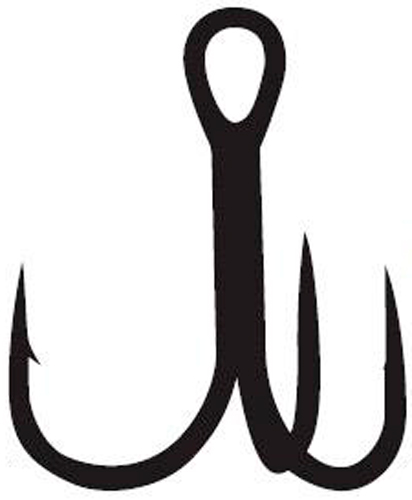 Гачок потрійний Fishing ROI Treble Hook T-1 BC №2 5 шт.