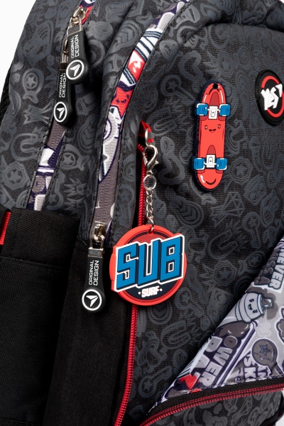 Рюкзак шкільний YES SubSurf TS-40 SubSurf сірий