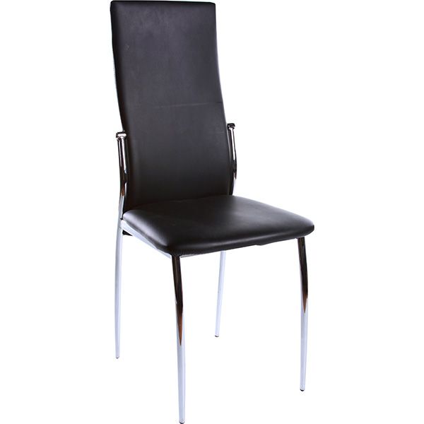 Стілець Bazhou Memorу chrome black 990х410х450 мм