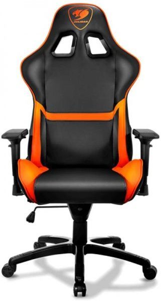 Кресло Cougar Armor черно-оранжевый 