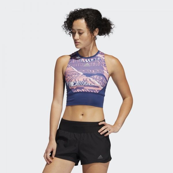 Бра Adidas OTR CROP TOP FL7252 XS сірий
