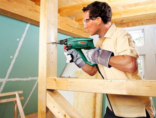 Перфоратор Bosch PBH 2100 RE + набор буров Promoline-SDS-PIus 06033A9303