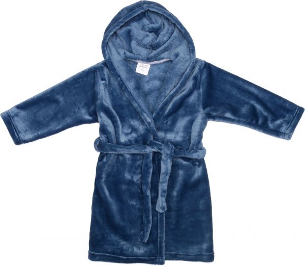 Халат дитячий унісекс Білтекс з вушками р.98 синій 
