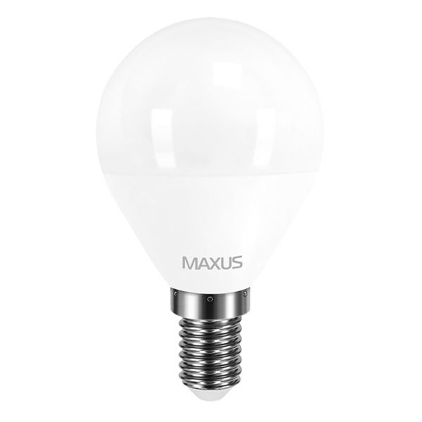 Лампа LED Maxus G45 F 4 Вт Е14 4100К холодне світло