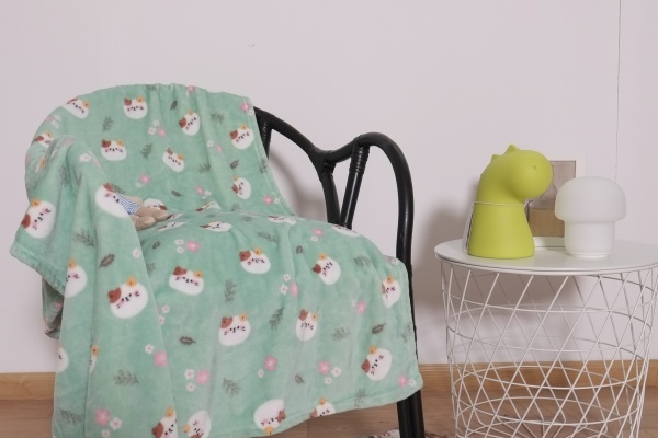 Плед Lotus Котики 100x120 см ментоловый 21kf-04 