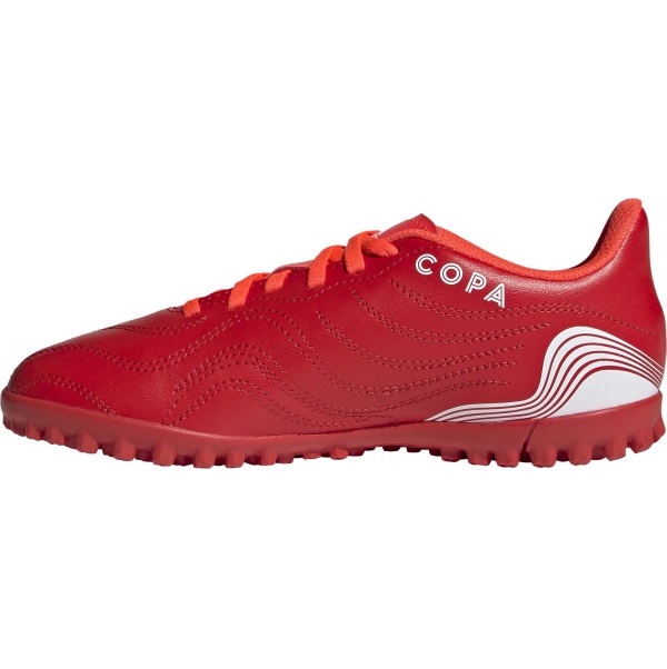 Сороконожки Adidas COPA SENSE.4 TF J FY6166 р.US 3 красный