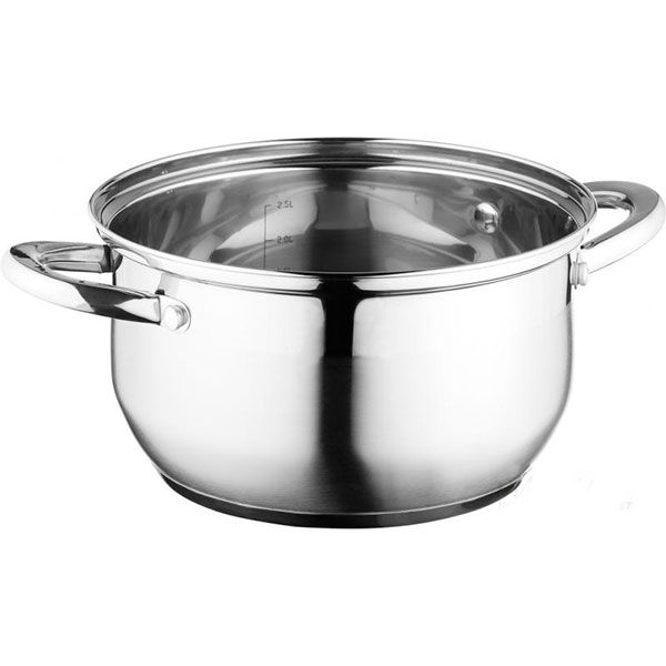 Кастрюля из нержавеющей стали 3.1 л