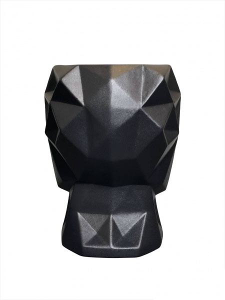 Ваза керамическая Nana ceramics Кай 28 см черный муар 