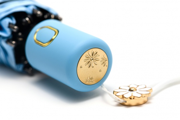 Парасолька KRAGO Chamomile міні блакитний 