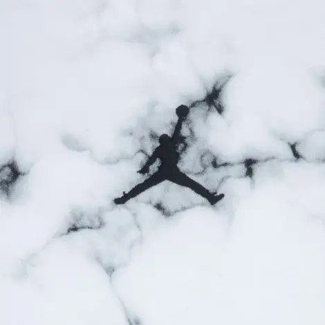 Джемпер Nike JDG ESSENTIALS AOP PULLOVER HO 45C593-001 р.L белый