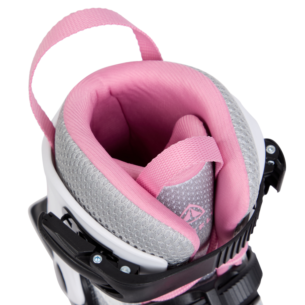 Роликовые коньки Firefly ILS C76 J 430976-901001 р. 38-41 белый с черным